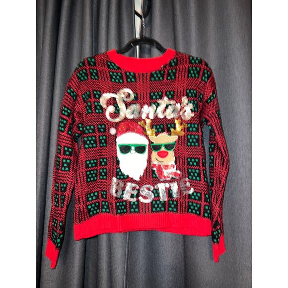 Ugly Christmas Sweater Sweaters - Ugly Christmas Sweater Xmas Size Small